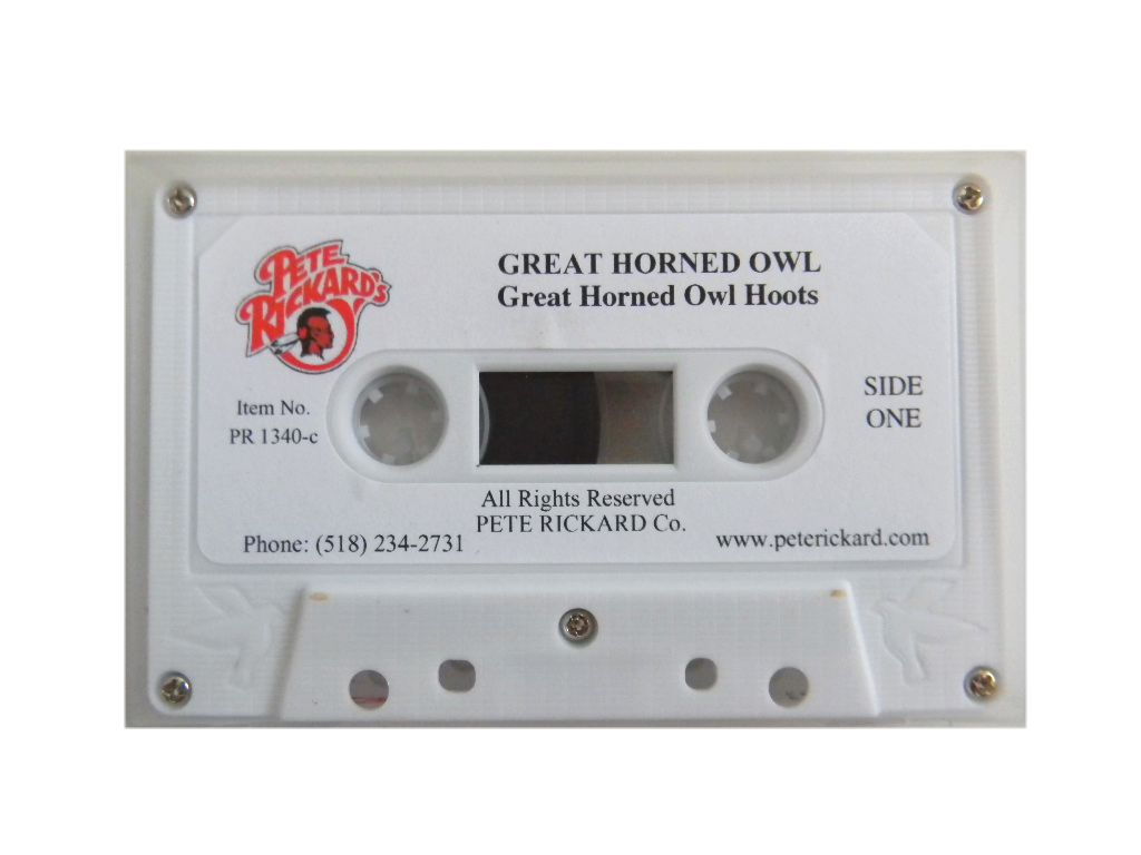 Great Horned Owl Hoots Call Cassette - PM1340C